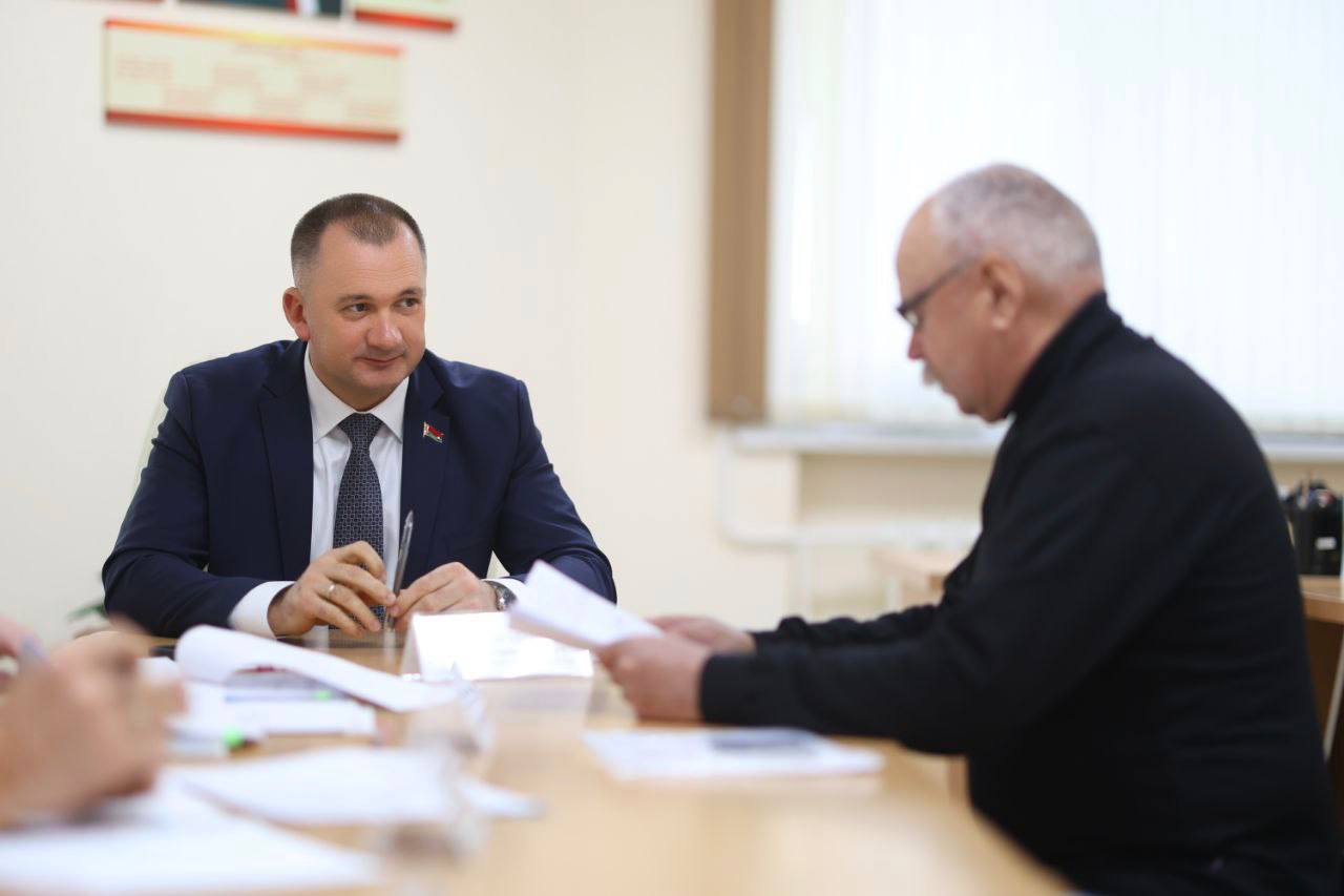 Министр внутренних дел Иван Кубраков с рабочим визитом посетил Шклов