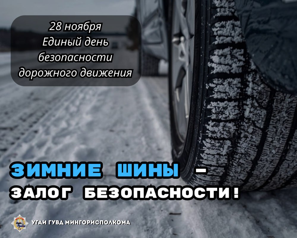 28 ноября Госавтоинспекция проведет Единый день безопасности дорожного движения