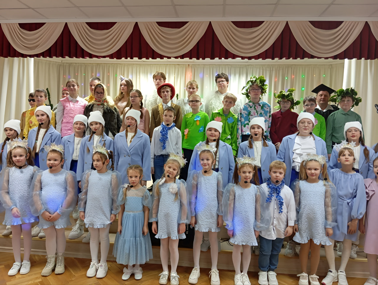 Инклюзивный спектакль прошел в спецшколе-интернате