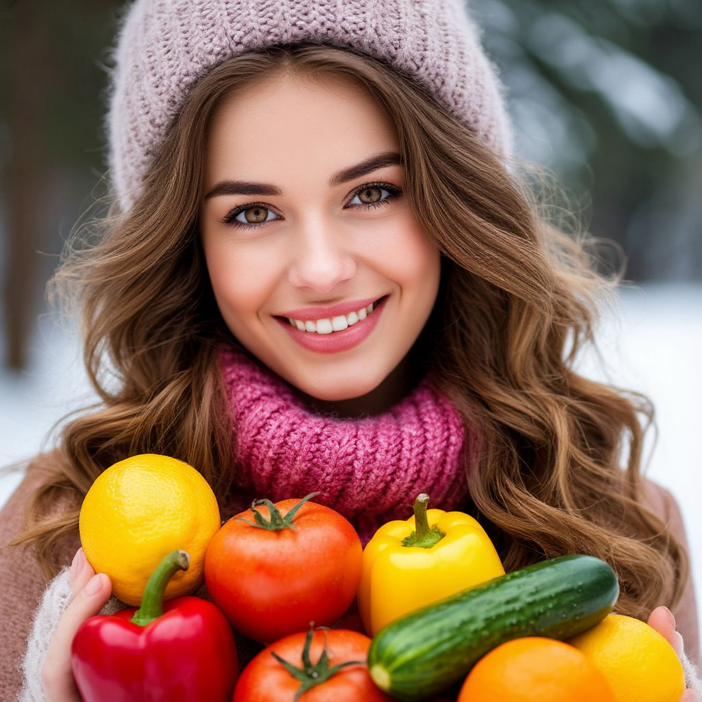 Врач рассказала, какие витамины нужны для поддержания здоровья кожи и волос зимой