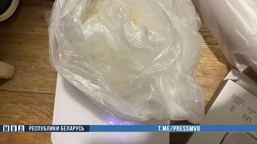 Закладчик-оптовик с более чем 1,6 кг психотропов задержан в Могилевской области 