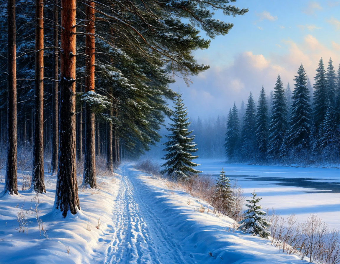 Облачно, местами сильный снег. Какой будет погода в Беларуси сегодня