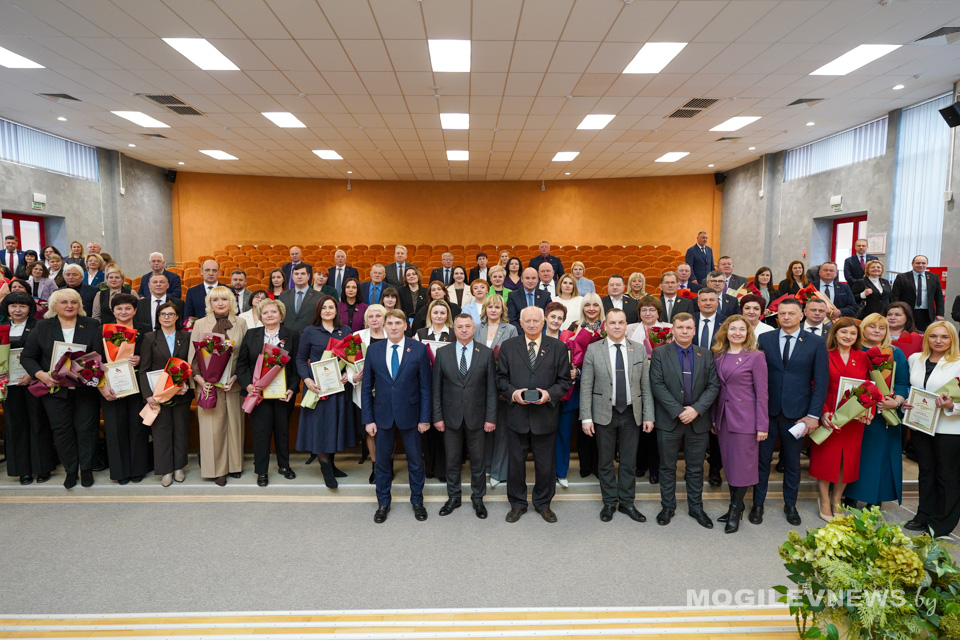 Шкловчане отмечены на отчетно-выборной конференции Могилевской областной организации РОО «Белая Русь»