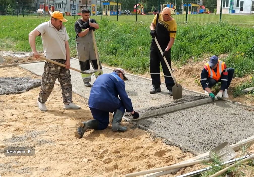 Благоустройство в Шкловском районе: работа продолжается