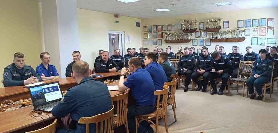 Единый день информирования прошел в Шкловском РОЧС