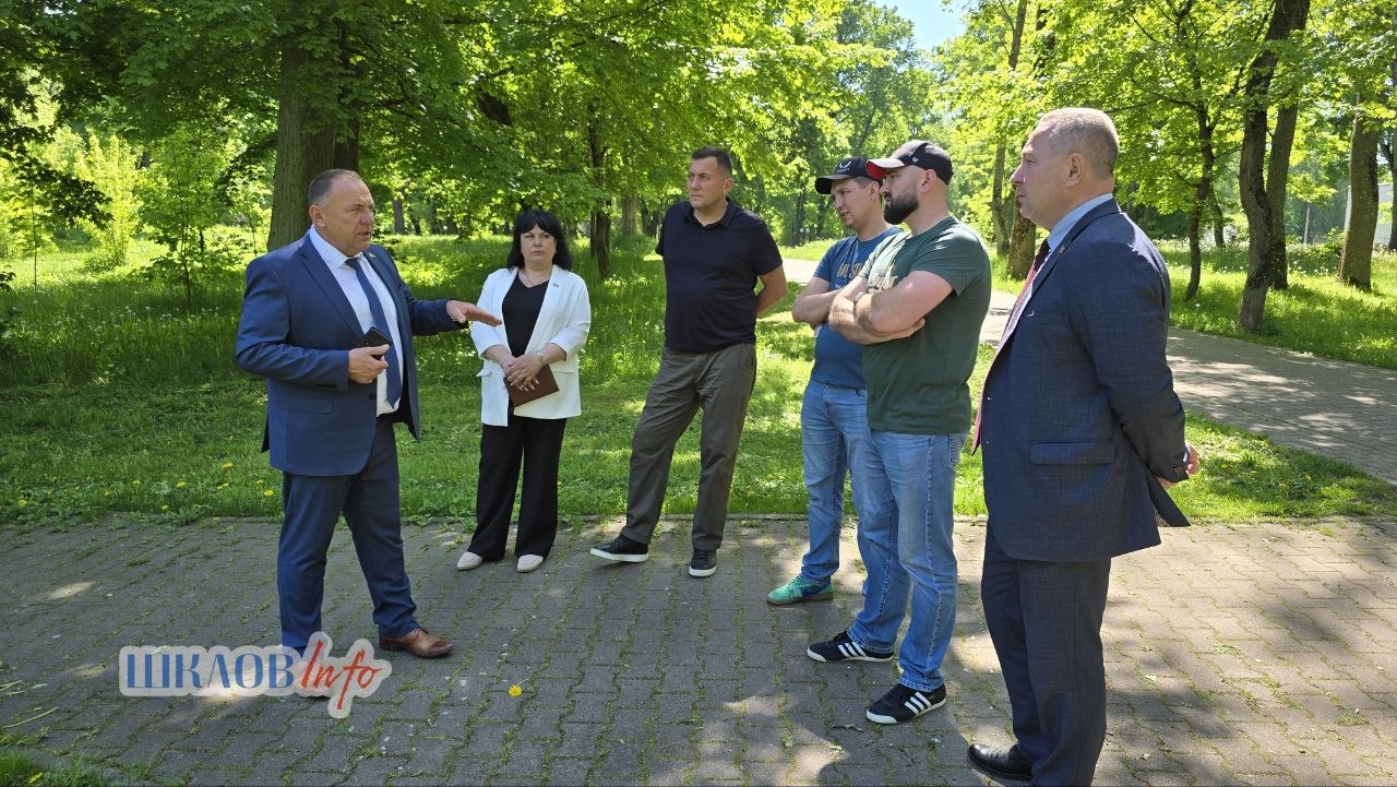 В городском парке Шклова появятся новые зоны отдыха