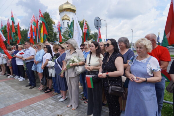 В Шклове почтили память жертв Великой Отечественной войны