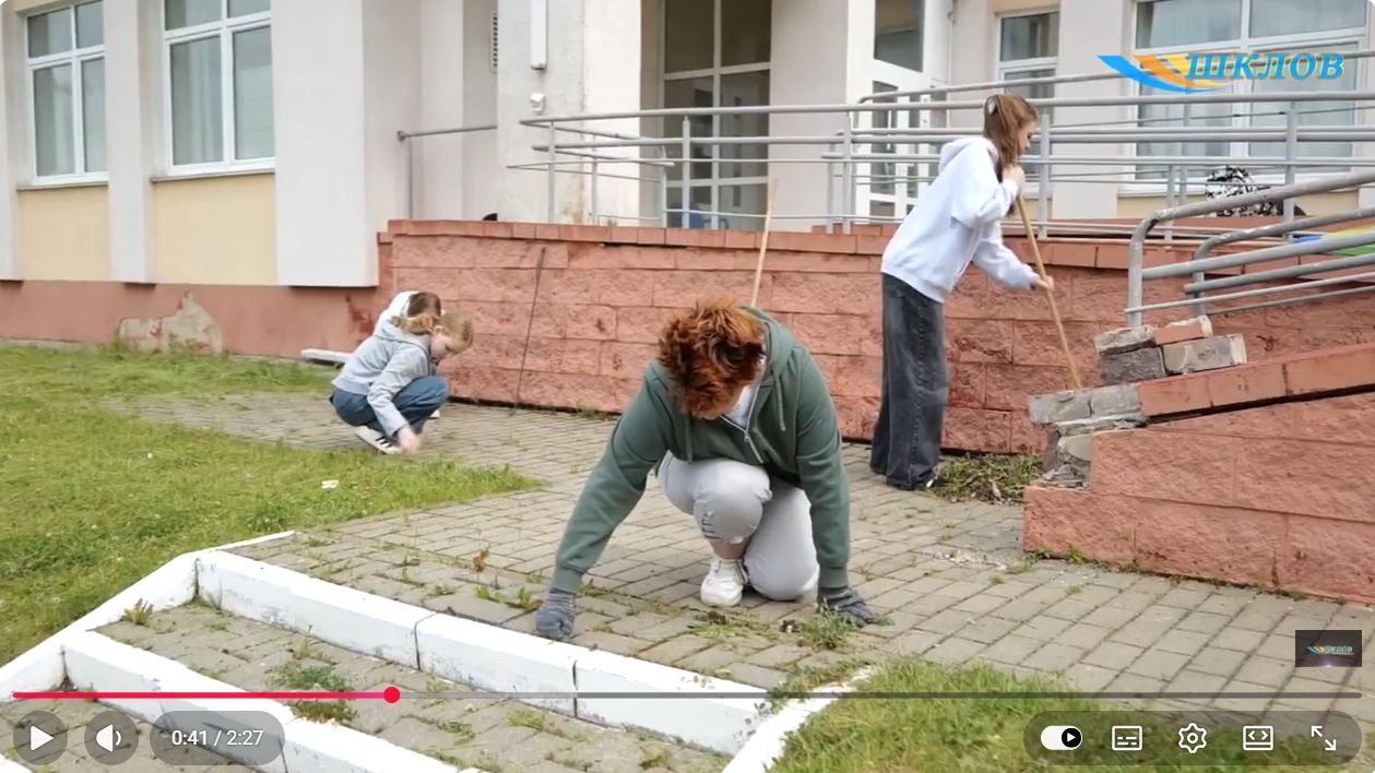 В Шкловском районе работают семь лагерей труда и отдыха — занят 71 старшеклассник