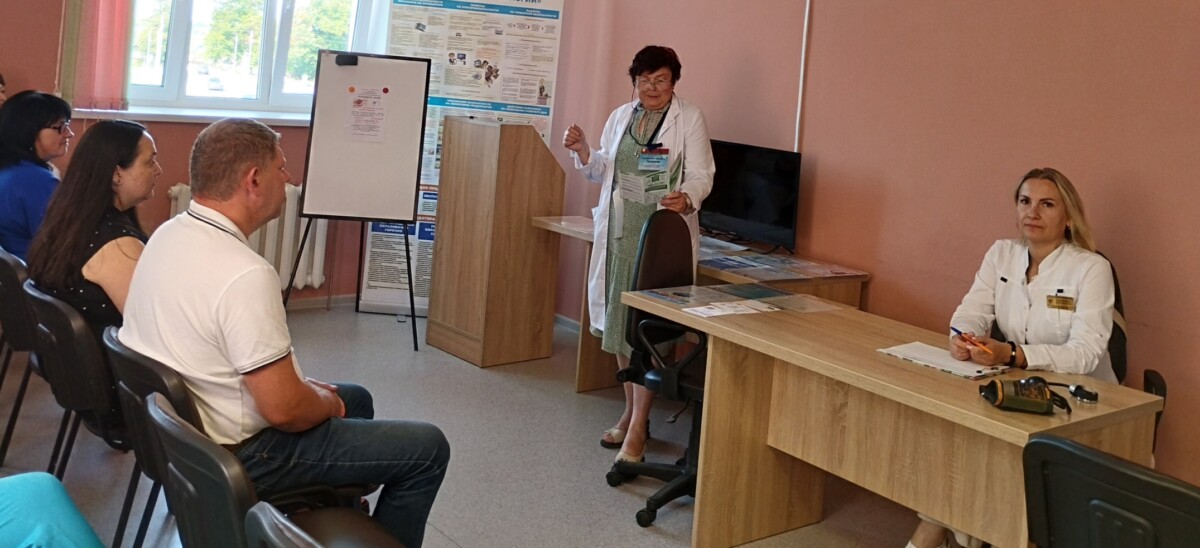 В Шкловском райЦГЭ прошла акция «Измеряем давление – продлеваем жизнь!»