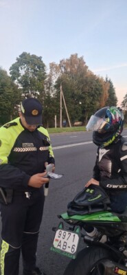 Профилактическая акция «Мотоциклист» проходит в Шкловском районе