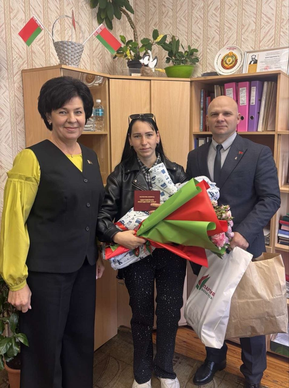 В Шклове тепло завершили Неделю родительской любви